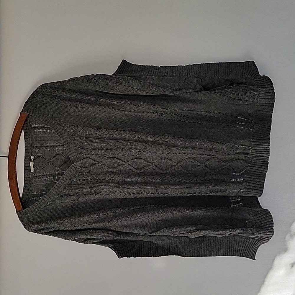 LAMade Grey Tunic Poncho sz L